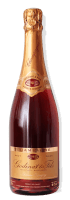 bouteille de champagne brut rosé